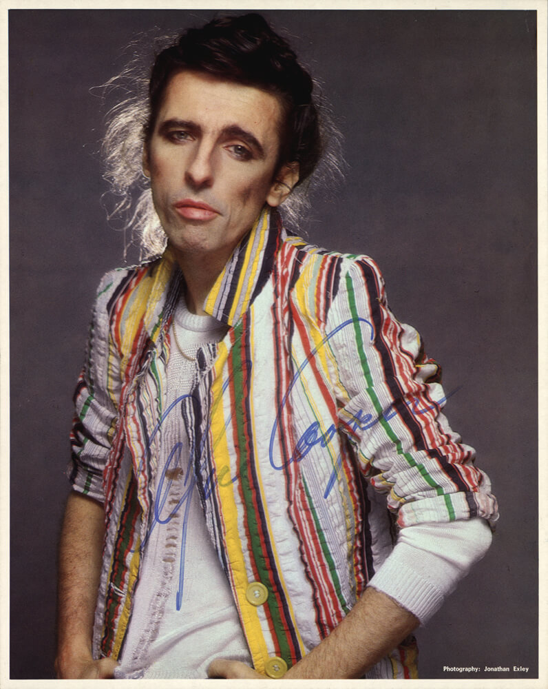 Color 8x10 Photo with autograph. Photo by Jonathan Exley (1980)