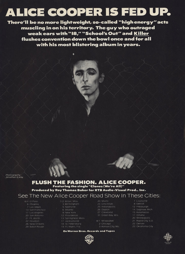 Flush The Fashion US Advert (1980)