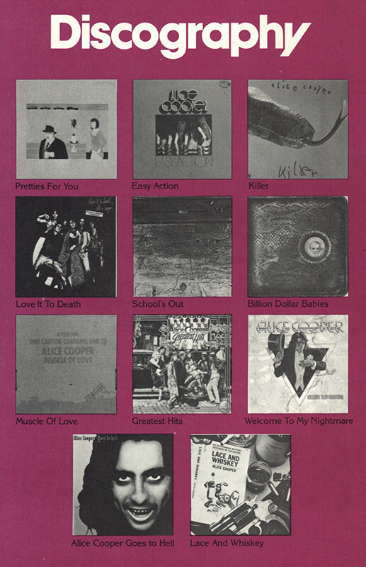 Fan Club Biography & Discography (1977)