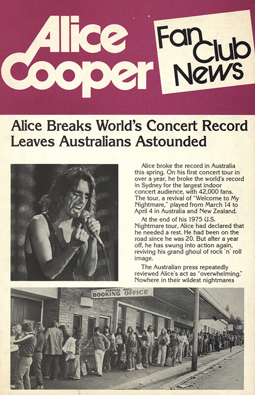 Fan Club News Booklet (1977)