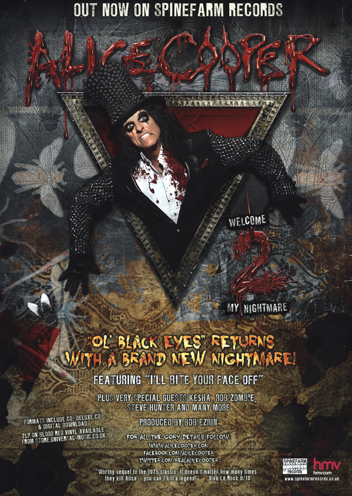 Welcome 2 My Nightmare UK Advert (2011)