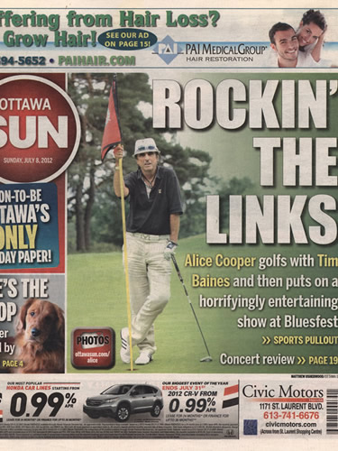 Ottawa Sun - July 8th, 2012