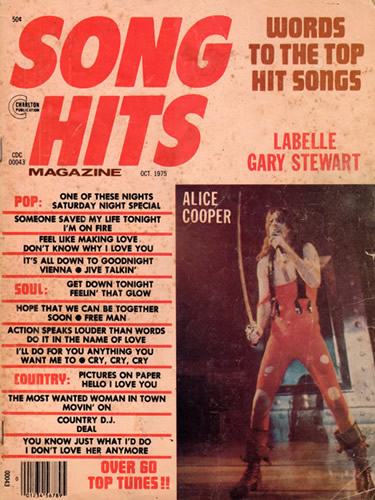 Song Hits - October 1975