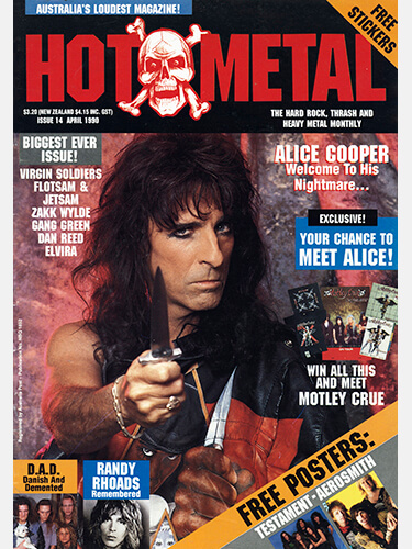Hot Metal (Australia) - April 1990