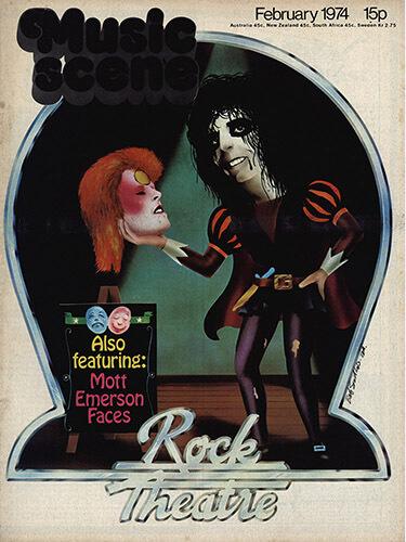 Music Scene - February 1974