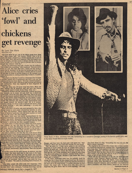 Chicago Tribune - August 21st, 1977 - Page 2