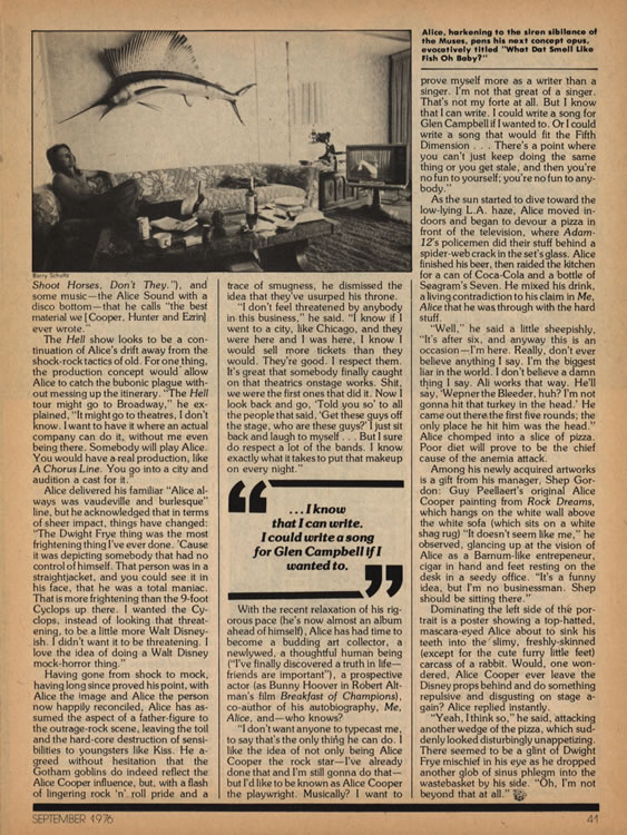 Creem - September 1976 - Page 2