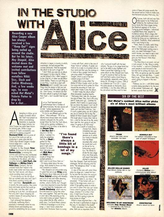Hot Metal - July 1991; No. 2 - Page 2
