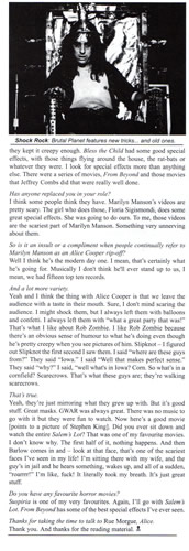 Rue Morgue - November/December 2000 - Page 7