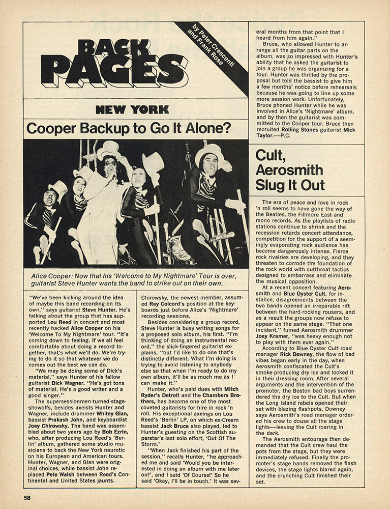 Circus - August 1975; Issue #116 - Page 2