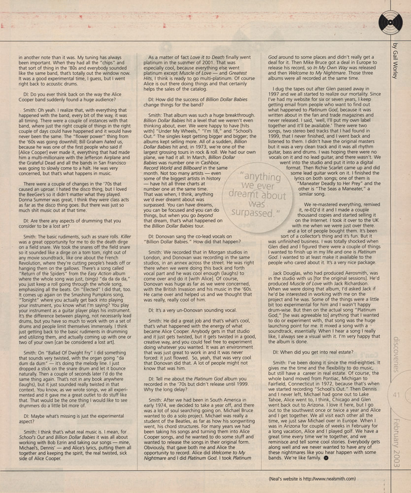 Discoveries - February 2003 - Page 2