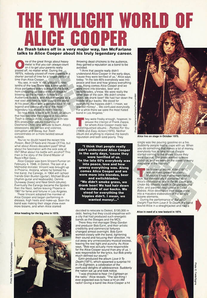 Hot Metal (Australia) - April 1990 - Page 3