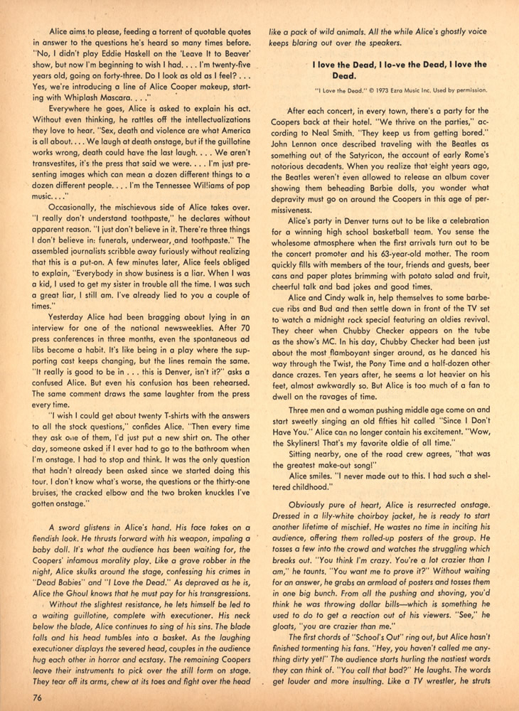 New Ingenue - September 1973 - Page 5