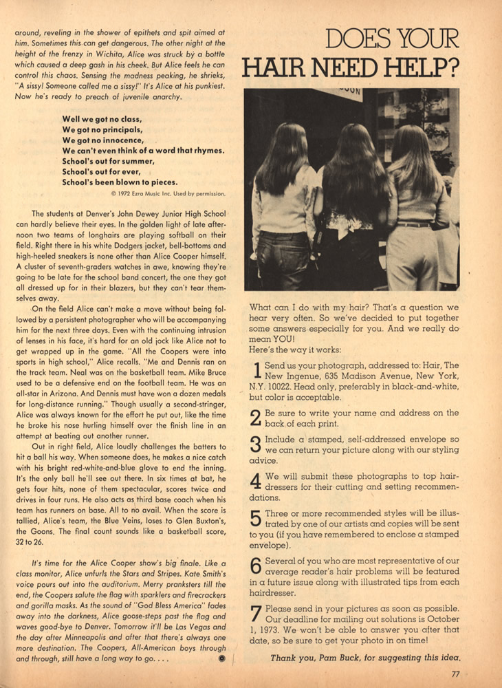 New Ingenue - September 1973 - Page 6
