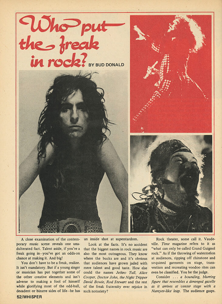 Whisper - March 1973 - Page 2